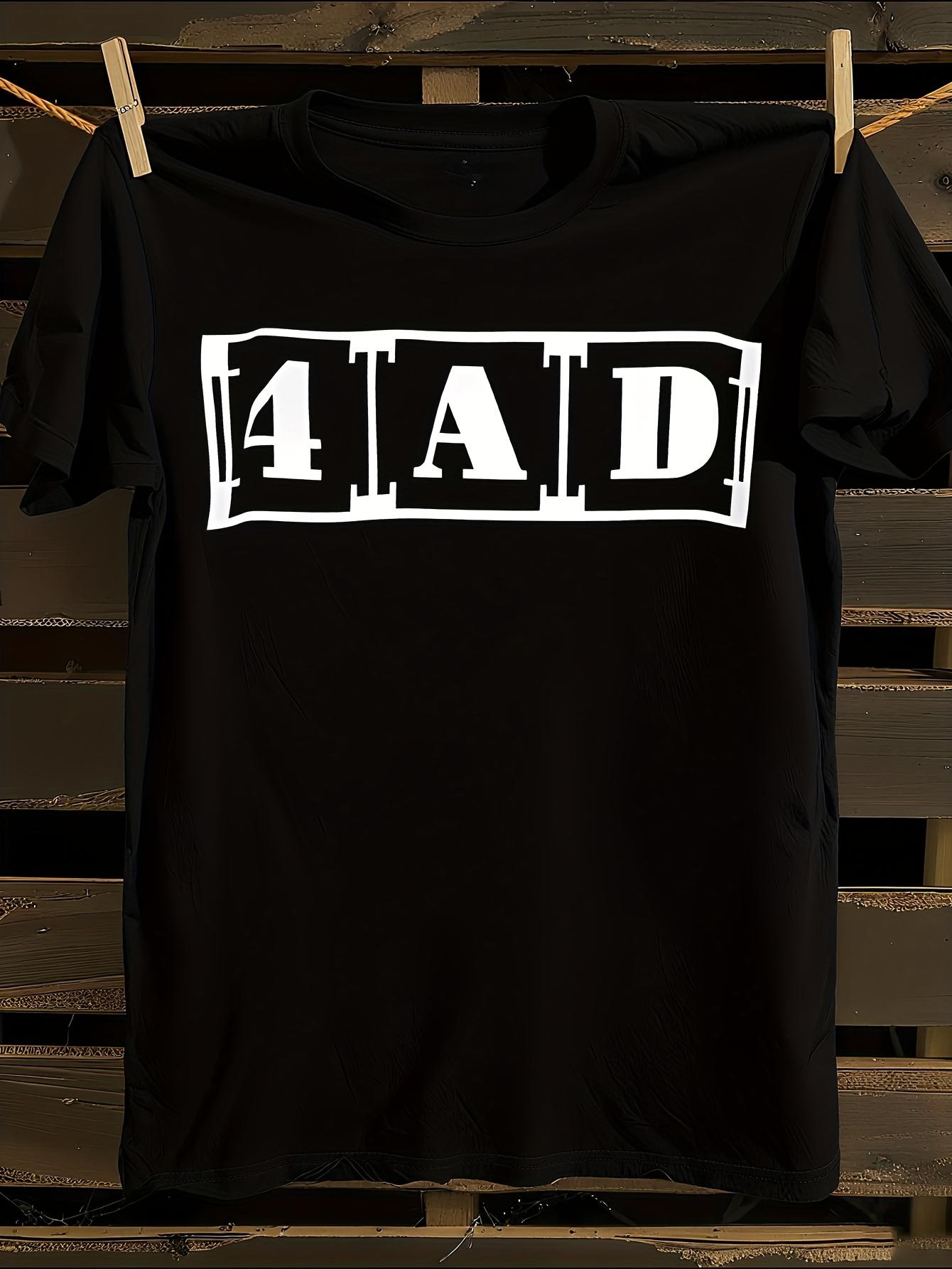 4AD Logo T-Shirt Mens Tshirt Womens Tshirts with Letters Print Short Sleeves T-Shirt Casual Street Tee Shirt Top XXXXL
4AD Logo T-Shirt Mens Tshirt Womens Tshirts with Letters Print Short Sleeves T-Shirt Casual Street Tee Shirt Top XXXXL