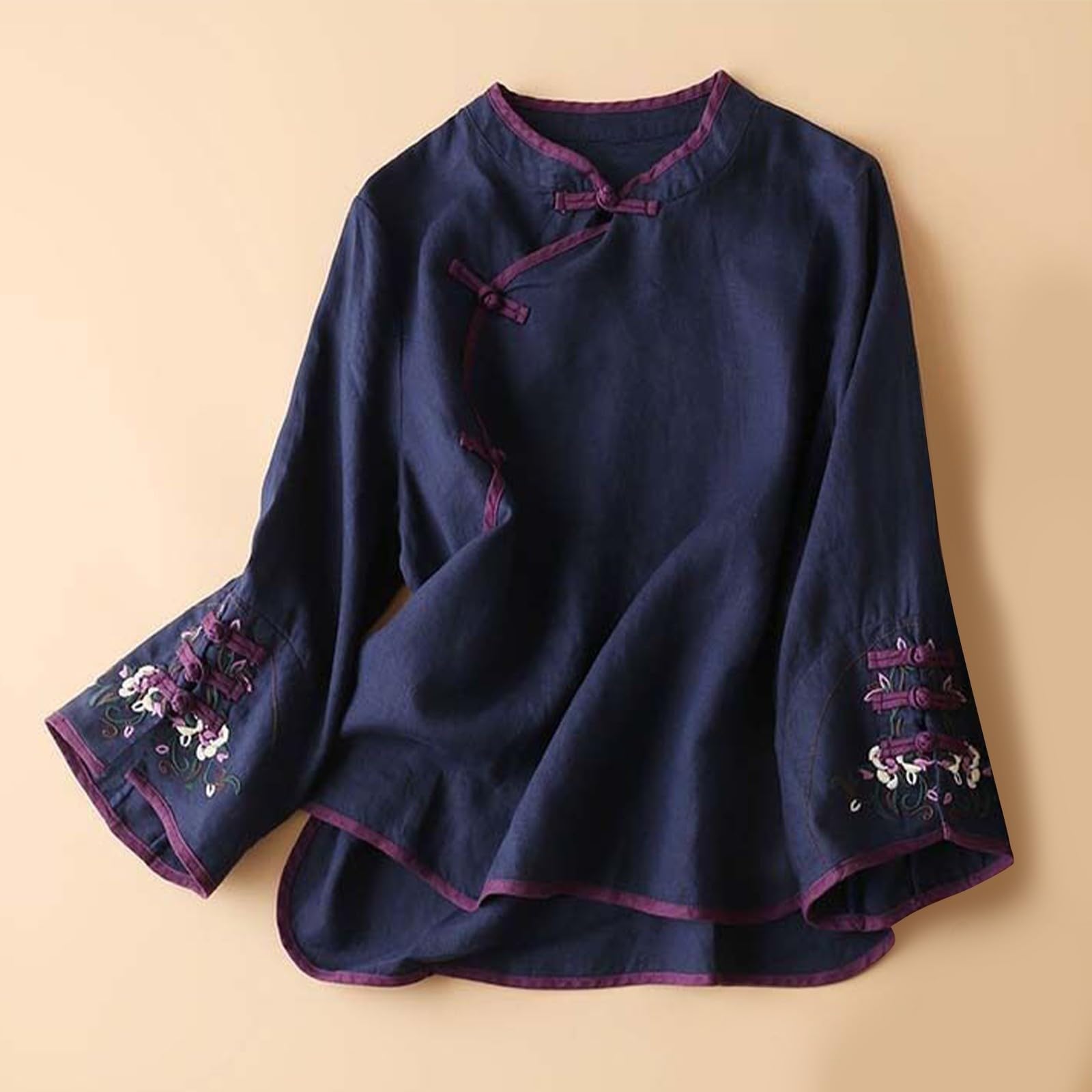 Womens Spring Tops Summer Shirts for Women Loose Fit Embroidered Flare Sleeve Casual Blouse Womens Summer Tops Dressy Casual XXXXL
Womens Spring Tops Summer Shirts for Women Loose Fit Embroidered Flare Sleeve Casual Blouse Womens Summer Tops Dressy Casual XXXXL