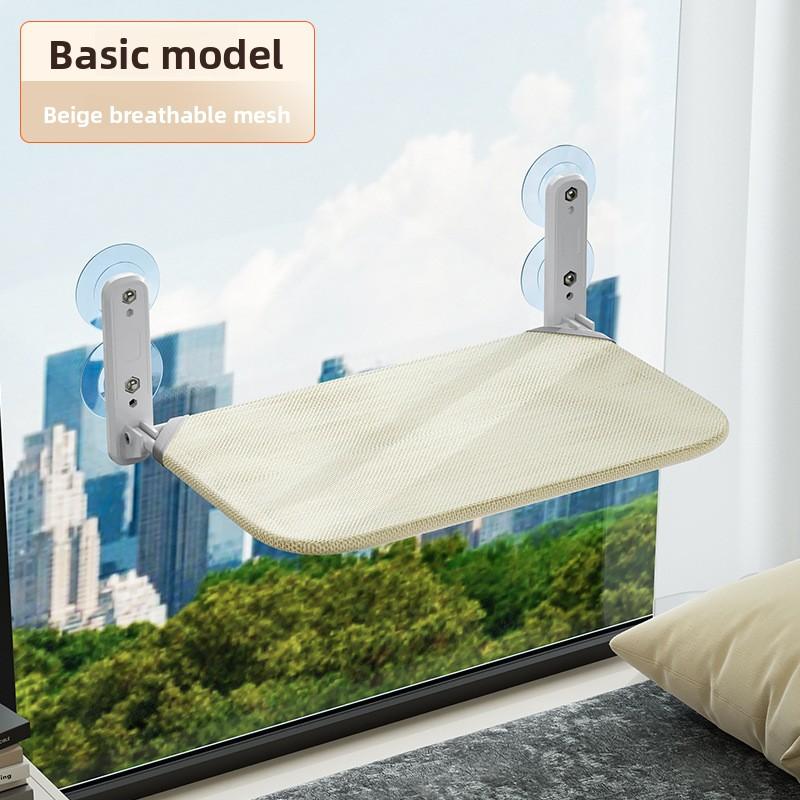 Folding Indoor Window Cat Hammock, Balcony Glass Suction Cup Pet Cat Bed, Hanging Breathable Mesh Cat Bed Medium бежевий
Folding Indoor Window Cat Hammock, Balcony Glass Suction Cup Pet Cat Bed, Hanging Breathable Mesh Cat Bed Medium бежевий