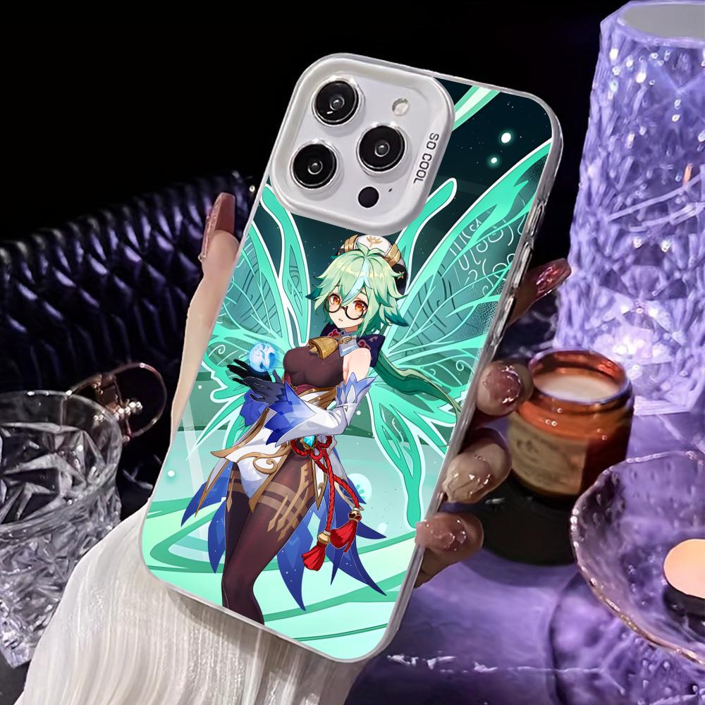 Game GI Sucrose White Translucent Mobile Phone Case for iPhone 17 16 15 14 13 12 11 X XR XS Air Pro Max Plus Colorful Cover iPhone 16
Game GI Sucrose White Translucent Mobile Phone Case for iPhone 17 16 15 14 13 12 11 X XR XS Air Pro Max Plus Colorful Cover iPhone 16