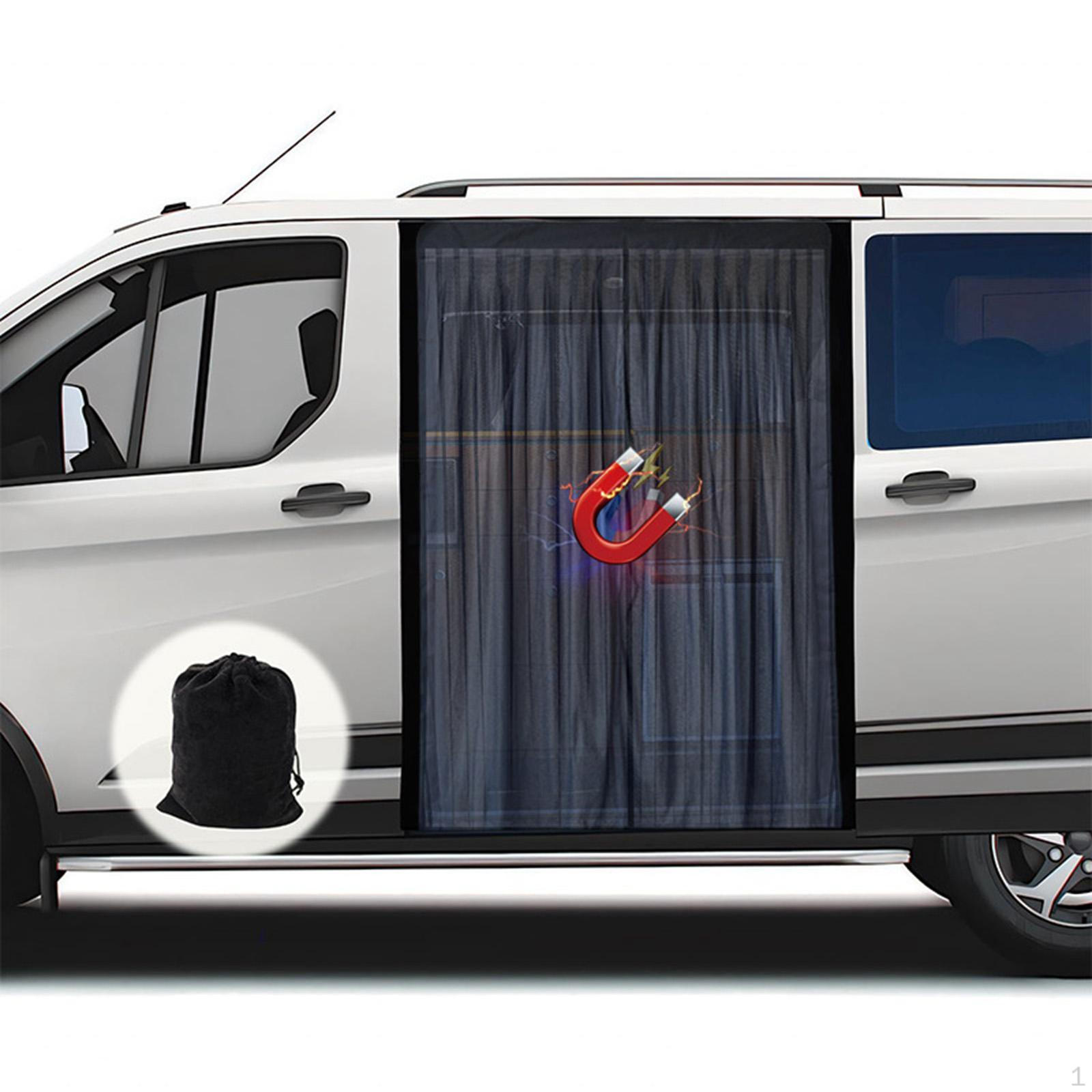 Сетка на боковую дверь фургона Раздвижная Летняя Защита от солнца Универсальная Шторка-тень для Походов