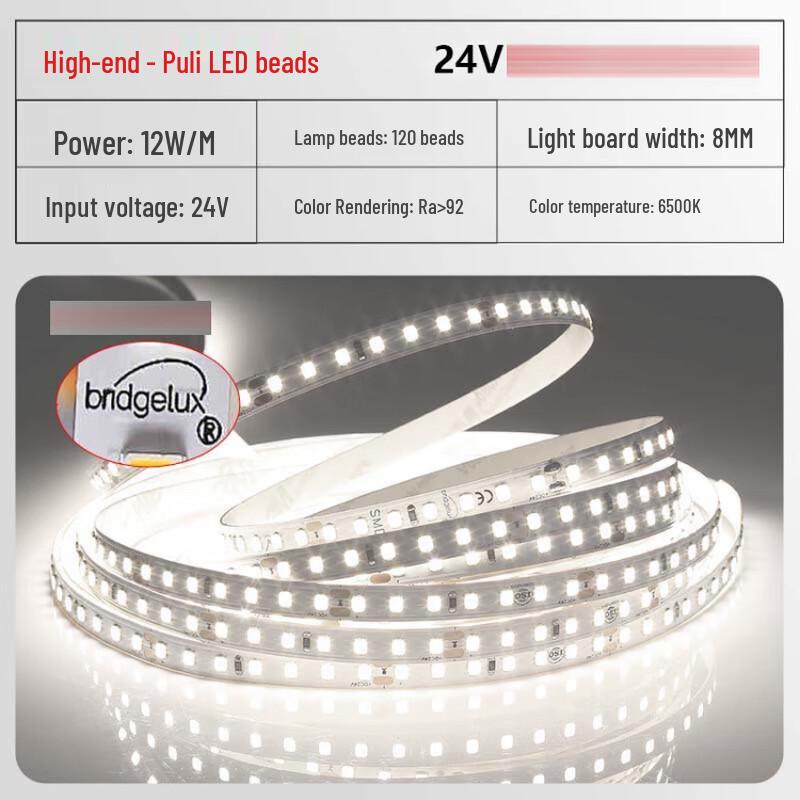 Xuanyong High CRI 24V LED Strip Light
Xuanyong High CRI 24V LED Strip Light