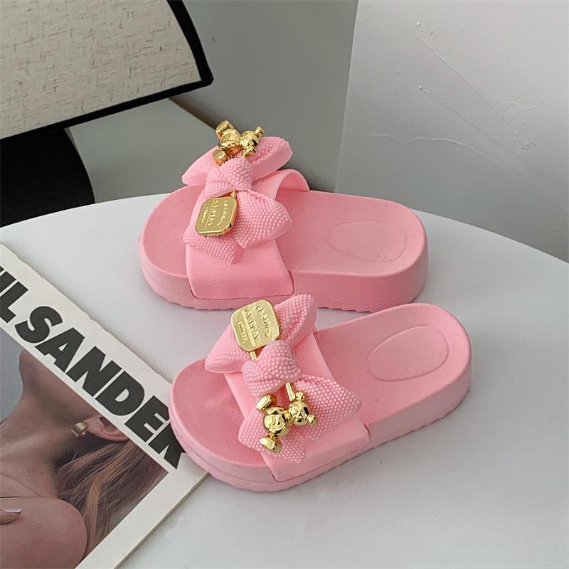 Fashion Girl Slippers Simple Childs Shoes Thick Soled Girls Shoes Anti Slip Child Slippers 24-25insole16cm рожевий
Fashion Girl Slippers Simple Childs Shoes Thick Soled Girls Shoes Anti Slip Child Slippers 24-25insole16cm рожевий