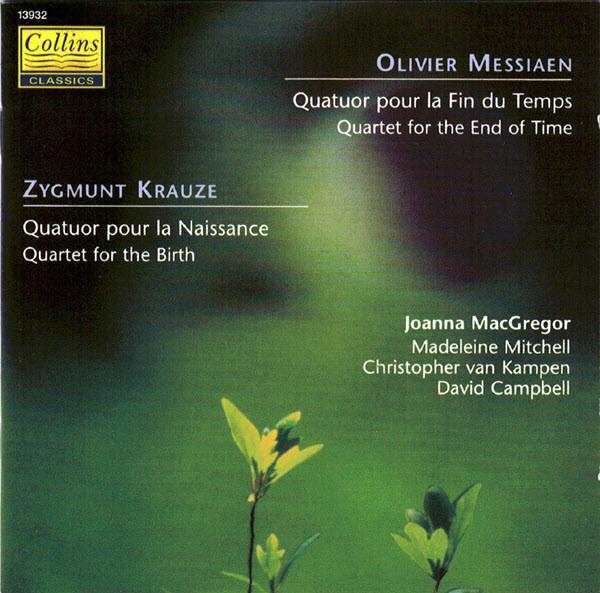 CD MESSIAEN Quatuor Pour La Fin Du Temps Qua 13932 colluns classic 1994 UK Classical Used
CD MESSIAEN Quatuor Pour La Fin Du Temps Qua 13932 colluns classic 1994 UK Classical Used