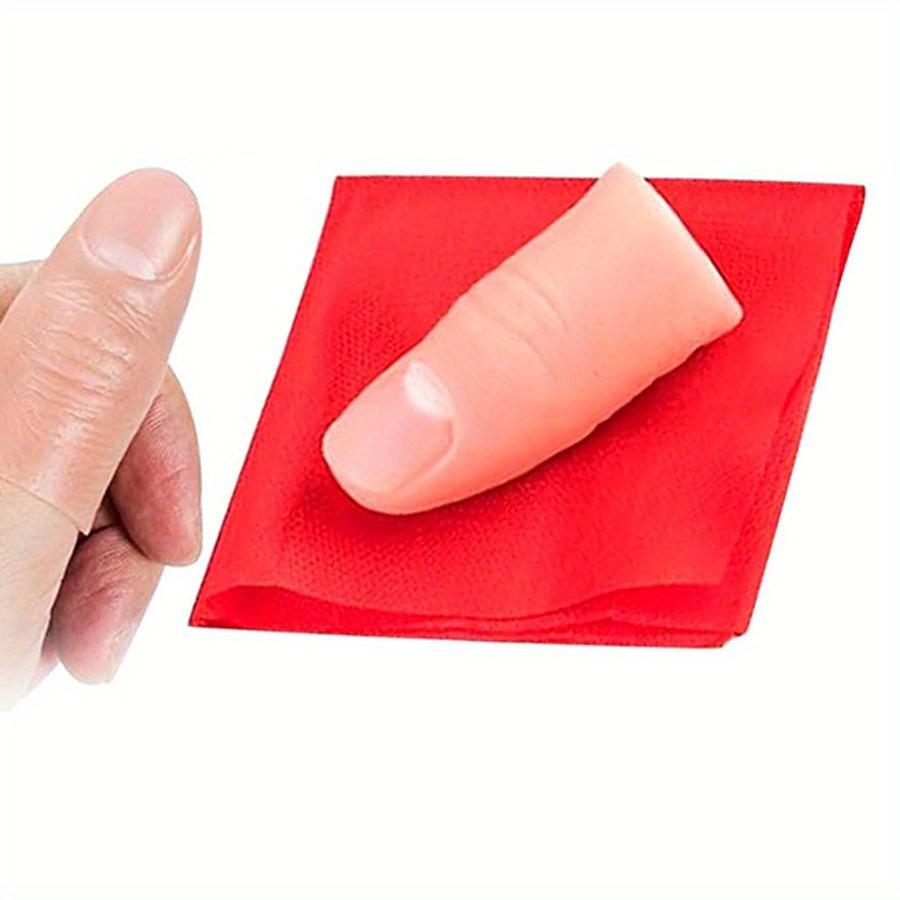 Scarf-Vanish Magic Thumb Tip Finger Sleeve Set Close-Up Illusion Props for Performers Magic Trick Game Easy-to-Learn Stage JXB
Scarf-Vanish Magic Thumb Tip Finger Sleeve Set Close-Up Illusion Props for Performers Magic Trick Game Easy-to-Learn Stage JXB