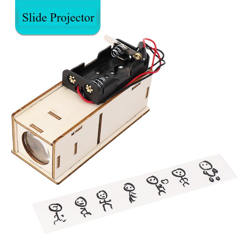 Children DIY STEM Physics Toys Science Experiment Teaching Material Slide Projector DC Motor Manual Assembly Project Kids Gift
Children DIY STEM Physics Toys Science Experiment Teaching Material Slide Projector DC Motor Manual Assembly Project Kids Gift
