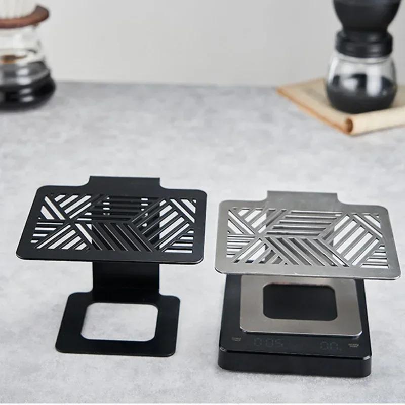 Coffee Scale Rack Stainless Steel Electronic Scale Elevated Waterproof Protection Bracket Height Adjustable Coffee Scale Bracket чорний
Coffee Scale Rack Stainless Steel Electronic Scale Elevated Waterproof Protection Bracket Height Adjustable Coffee Scale Bracket чорний