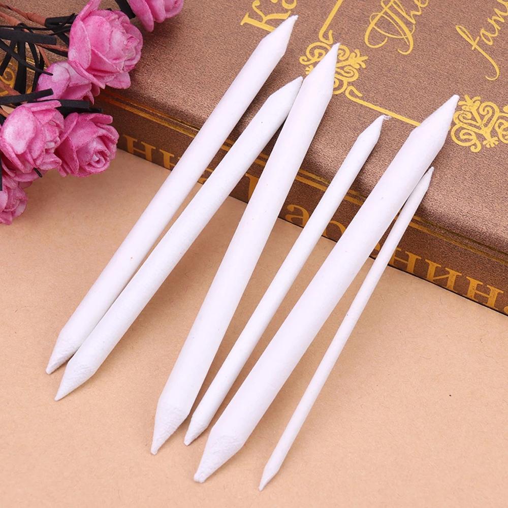 Paper Stump Tortillon Double Head White Drawing Pen Sketching Pencil Blending Stick Smudge Stick білий
Paper Stump Tortillon Double Head White Drawing Pen Sketching Pencil Blending Stick Smudge Stick білий