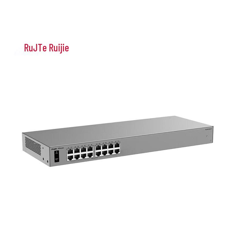 Ruijie RG-ES216GC-E 16-Port Gigabit AI Managed Switch
Ruijie RG-ES216GC-E 16-Port Gigabit AI Managed Switch