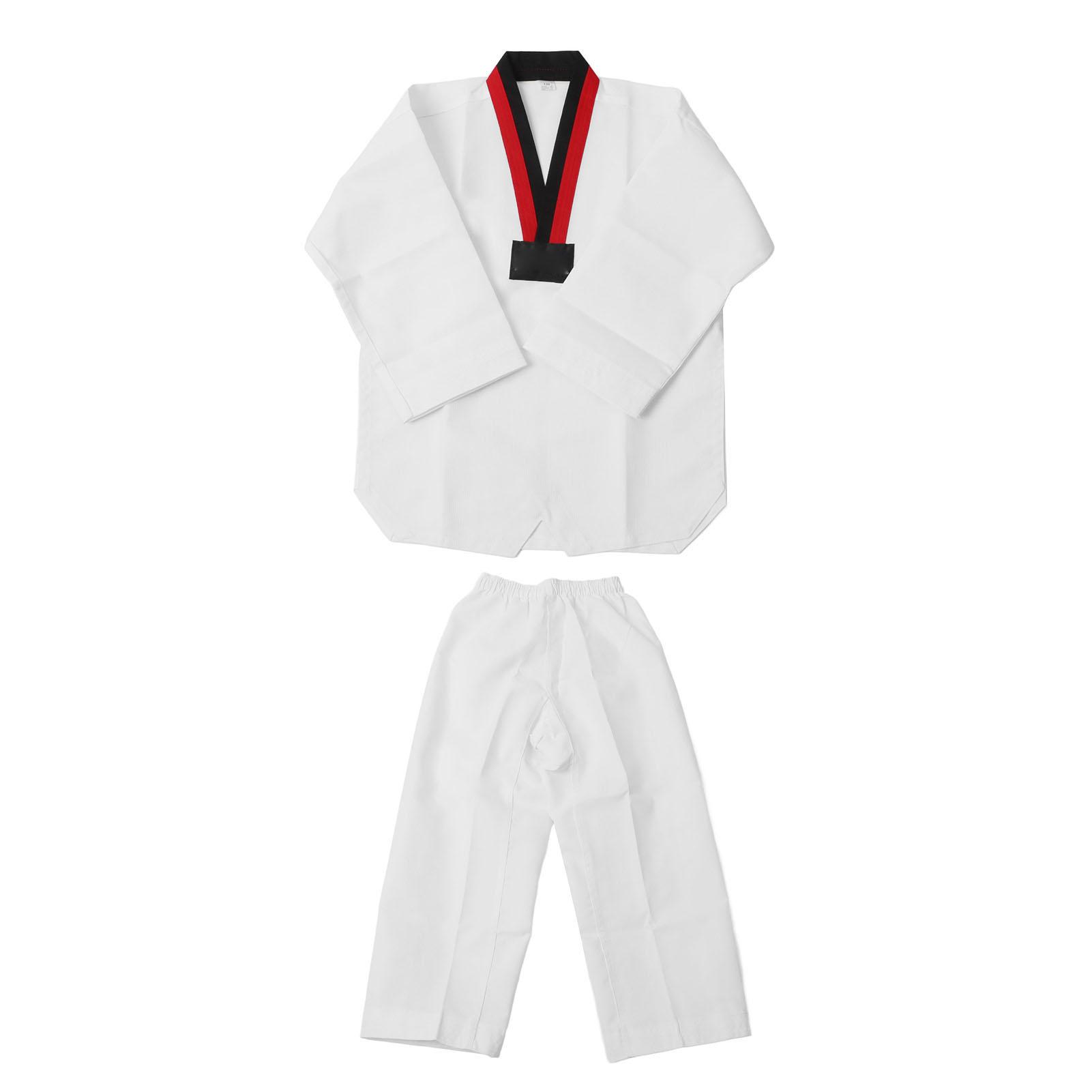 Kids White Taekwondo Uniform TKD Costumes Clothing WTF Karate Judo Taekwondo Dobok Clothes
Kids White Taekwondo Uniform TKD Costumes Clothing WTF Karate Judo Taekwondo Dobok Clothes