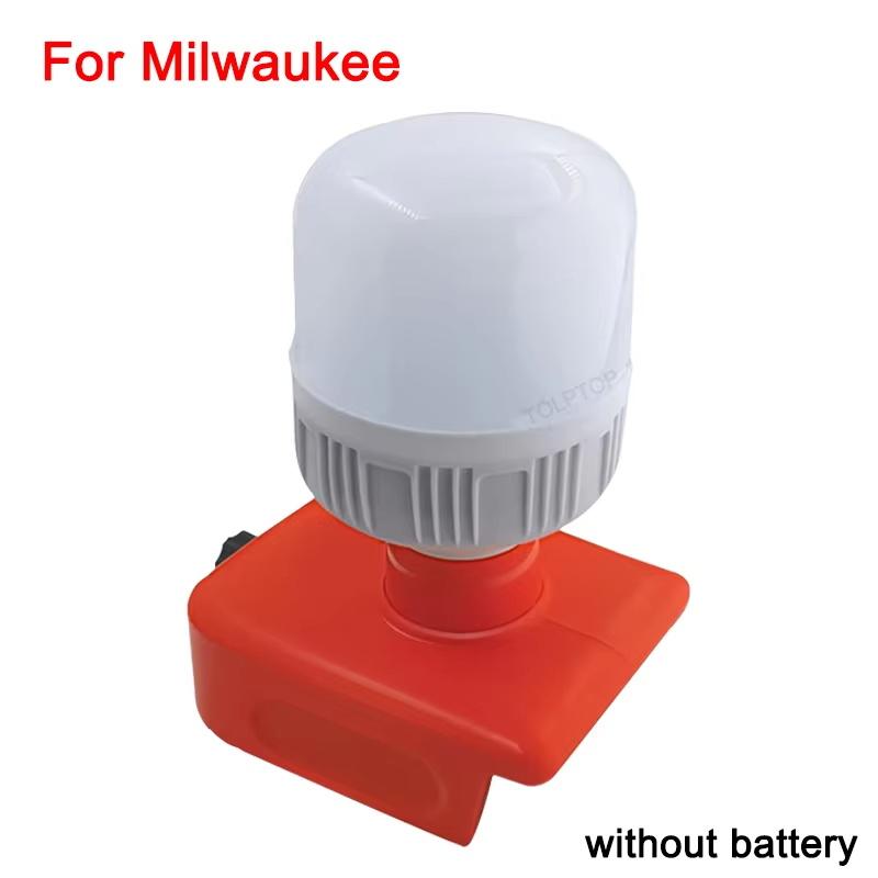 Cordless LED Work Light 12W LED Bulb For Dewalt For Makita/Milwaukee 18V Li-ion Battery Adjustable Brightness Cool White Light
Cordless LED Work Light 12W LED Bulb For Dewalt For Makita/Milwaukee 18V Li-ion Battery Adjustable Brightness Cool White Light