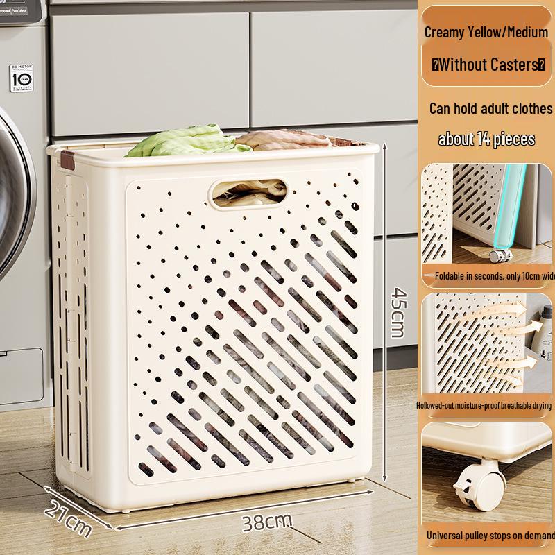 Large Foldable Laundry Basket for Clothes Storage and Organization
Large Foldable Laundry Basket for Clothes Storage and Organization