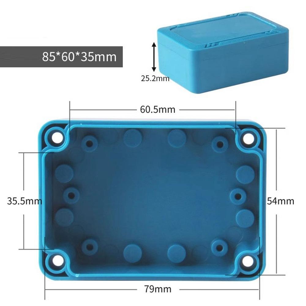 IP67 Waterproof Enclosure Junction Housing Box ABS Plastic Blue Color Instrument Box Electronic Project Case Outdoor Indoor
IP67 Waterproof Enclosure Junction Housing Box ABS Plastic Blue Color Instrument Box Electronic Project Case Outdoor Indoor