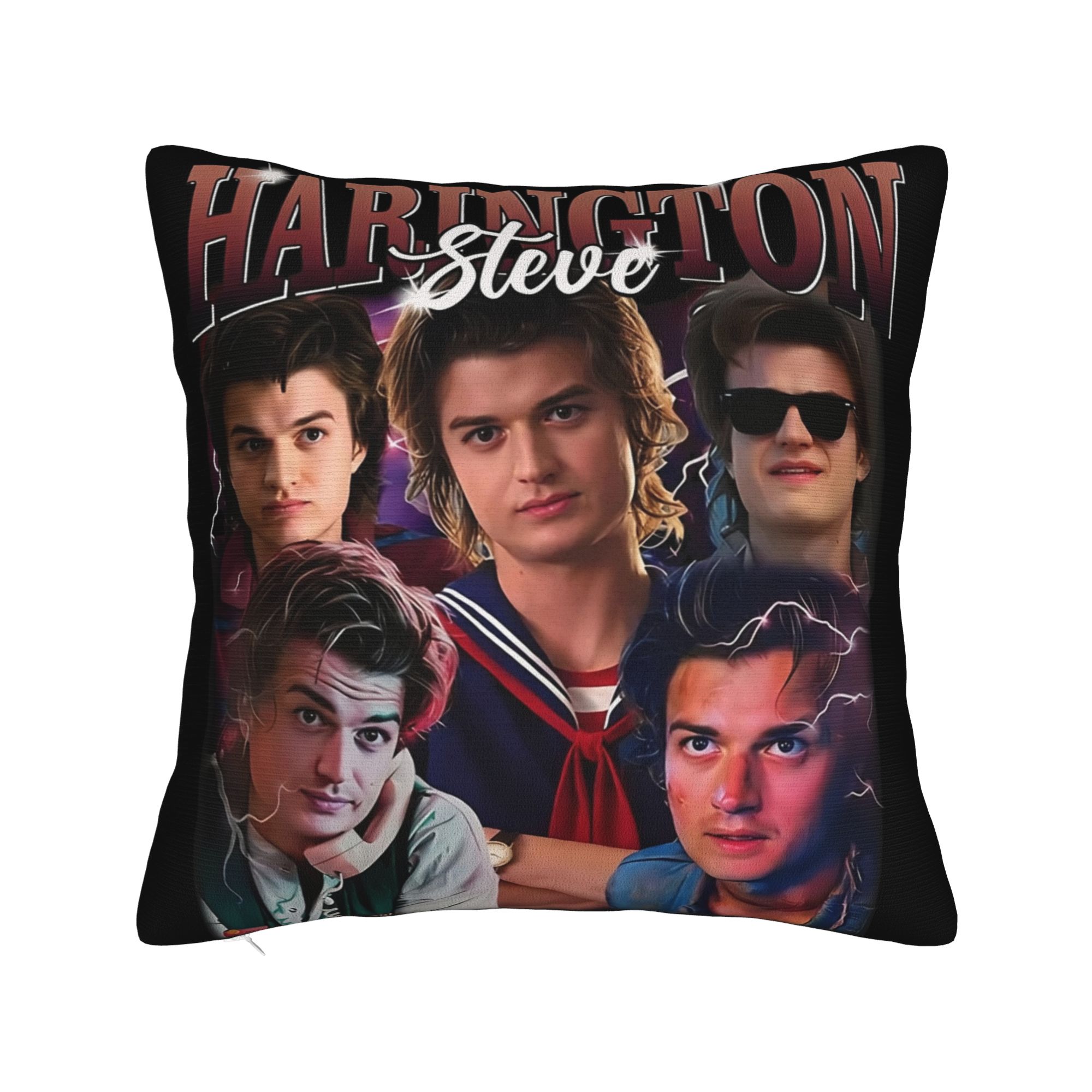 Vintage Steve Harrington Pillowcase Soft Fabric Cushion Cover Decoration Pillow Case Cover Home Zippered 45*45cm 30cmx30cm
Vintage Steve Harrington Pillowcase Soft Fabric Cushion Cover Decoration Pillow Case Cover Home Zippered 45*45cm 30cmx30cm