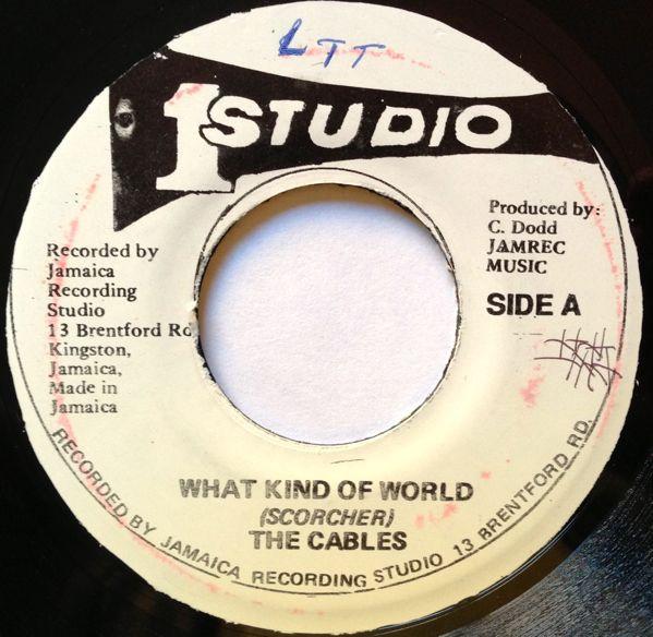 7inch Record CABLES SKATALITES What Kind Of World Peace And Love NONE Studio One Jamaica Reggae Ska Dub Used
7inch Record CABLES SKATALITES What Kind Of World Peace And Love NONE Studio One Jamaica Reggae Ska Dub Used