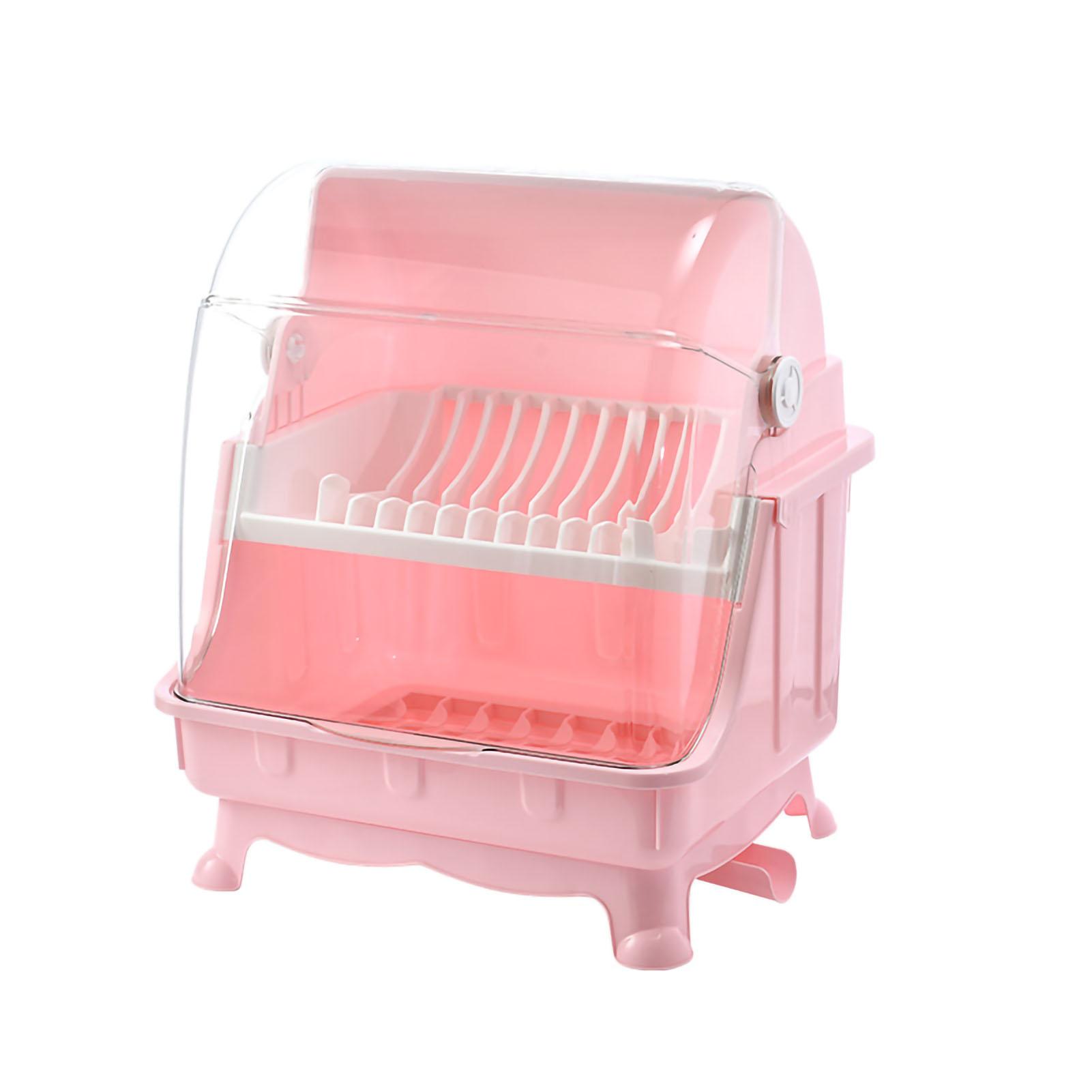 Cutlery Dish Drainer Rack with Lid Cover Multifunctional Kitchen Tableware Storage Box жовтий
Cutlery Dish Drainer Rack with Lid Cover Multifunctional Kitchen Tableware Storage Box жовтий