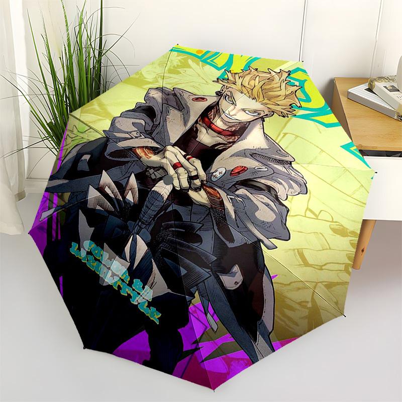 1pc Jujutsu Kaisen Satoru Gojo Outdoor Umbrella - Automatic Opening/Closing, Portable 3-Fold Design, 8-Bone Iron Frame, Perfect Gift for Fans, Travele
1pc Jujutsu Kaisen Satoru Gojo Outdoor Umbrella - Automatic Opening/Closing, Portable 3-Fold Design, 8-Bone Iron Frame, Perfect Gift for Fans, Travele