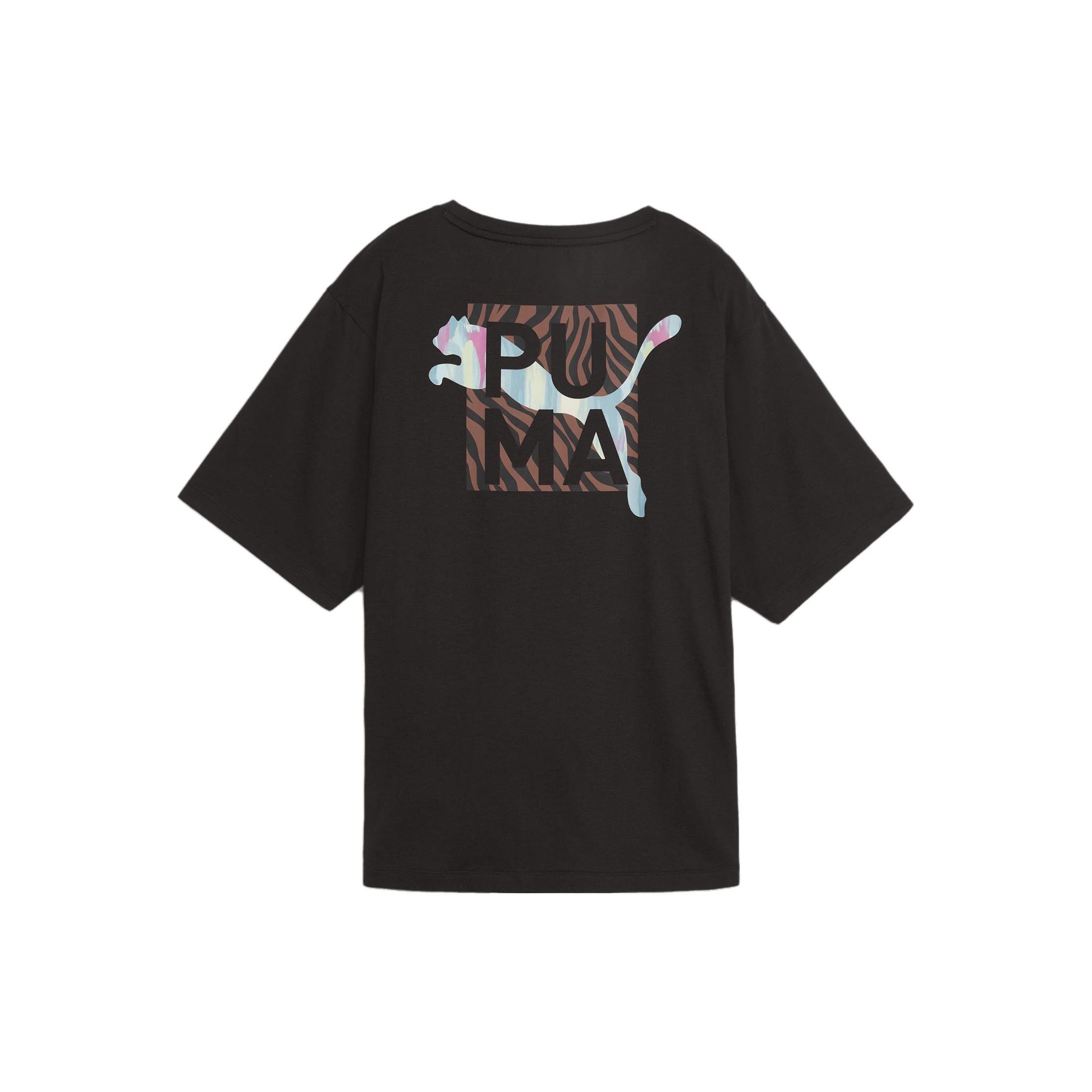 Puma Boyfriend Animal Remix Letter Print Casual Round Neck Short Sleeve T-Shirt Women Tops Black 524821-01 S
Puma Boyfriend Animal Remix Letter Print Casual Round Neck Short Sleeve T-Shirt Women Tops Black 524821-01 S