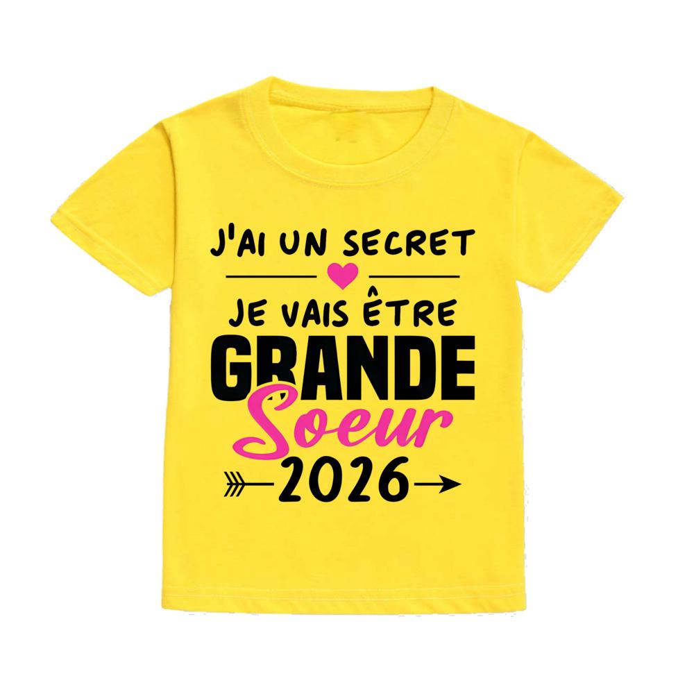 I Have A Secret I Will Become My Sister in 2026 Print Girls Kid Tee Top Pregnancy Announcement Kid Short Sleeve Tee Tops 100
I Have A Secret I Will Become My Sister in 2026 Print Girls Kid Tee Top Pregnancy Announcement Kid Short Sleeve Tee Tops 100