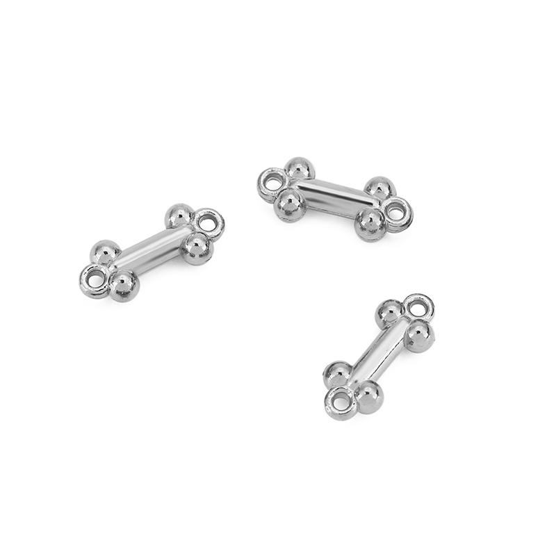 10pcs Dog Paw Stainless Steel Beads Necklace Connectors PVD Never Fade Dog Bone Beads For Bracelet Findings DIY Jewelry Making
10pcs Dog Paw Stainless Steel Beads Necklace Connectors PVD Never Fade Dog Bone Beads For Bracelet Findings DIY Jewelry Making