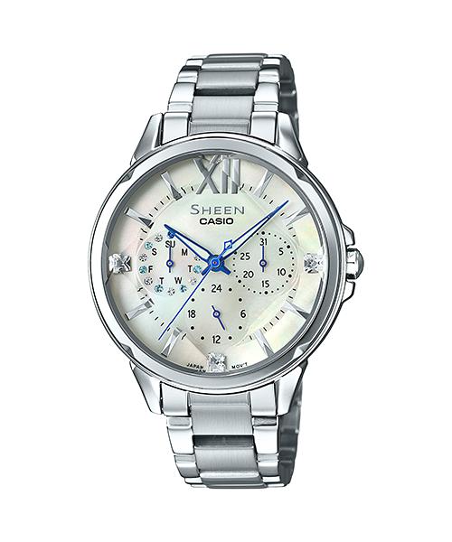Чоловічий аналоговий кварцовий годинник Casio з нержавіючої сталі, водозахист 50M SHE-3056D-7A білий
Чоловічий аналоговий кварцовий годинник Casio з нержавіючої сталі, водозахист 50M SHE-3056D-7A білий