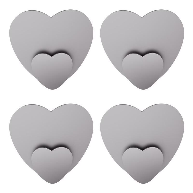 ZNMW Heart-shaped Adhesive Hooks
ZNMW Heart-shaped Adhesive Hooks