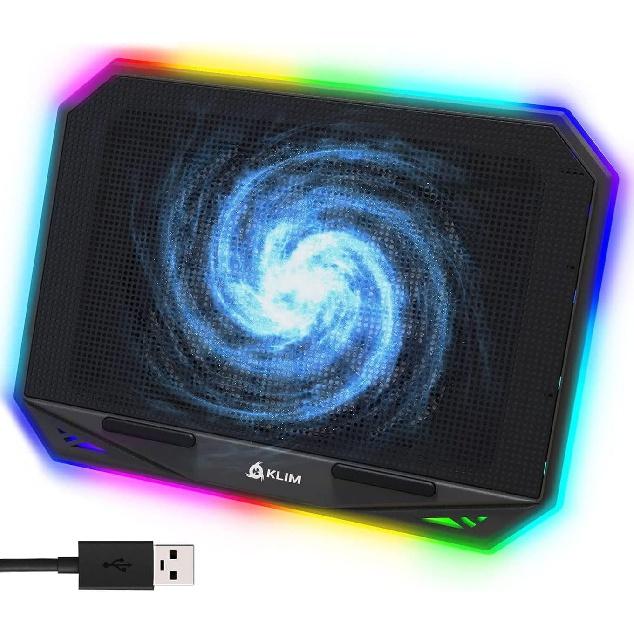 KLIM K21 + Охлаждающая подставка для ноутбука с RGB-подсветкой + Новая версия + 11 дюймов; - 17 дюймов; + Охлаждающая подставка для игрового ноутбука для стола + Вентилятор с питанием от USB + Очень
KLIM K21 + Охлаждающая подставка для ноутбука с RGB-подсветкой + Новая версия + 11 дюймов; - 17 дюймов; + Охлаждающая подставка для игрового ноутбука для стола + Вентилятор с питанием от USB + Очень