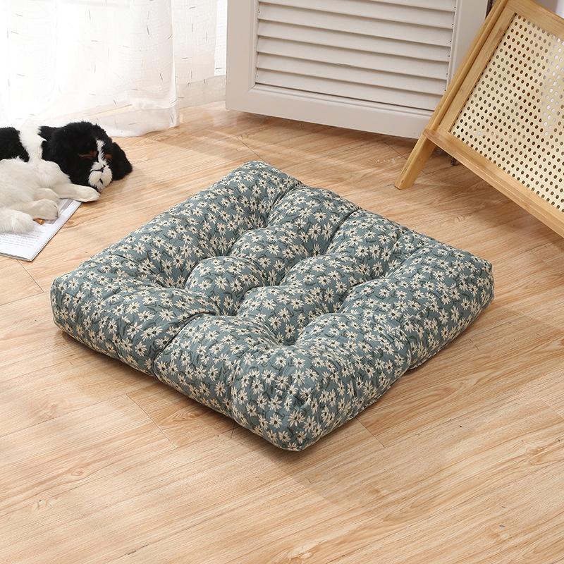 Boho Thick Large Square Seat Cushion Cotton Linen Floor Pouf Tatami Mat Soft Comfort Cushion Bay Window Sofa Bedroom Home Decor 55X55cm
Boho Thick Large Square Seat Cushion Cotton Linen Floor Pouf Tatami Mat Soft Comfort Cushion Bay Window Sofa Bedroom Home Decor 55X55cm
