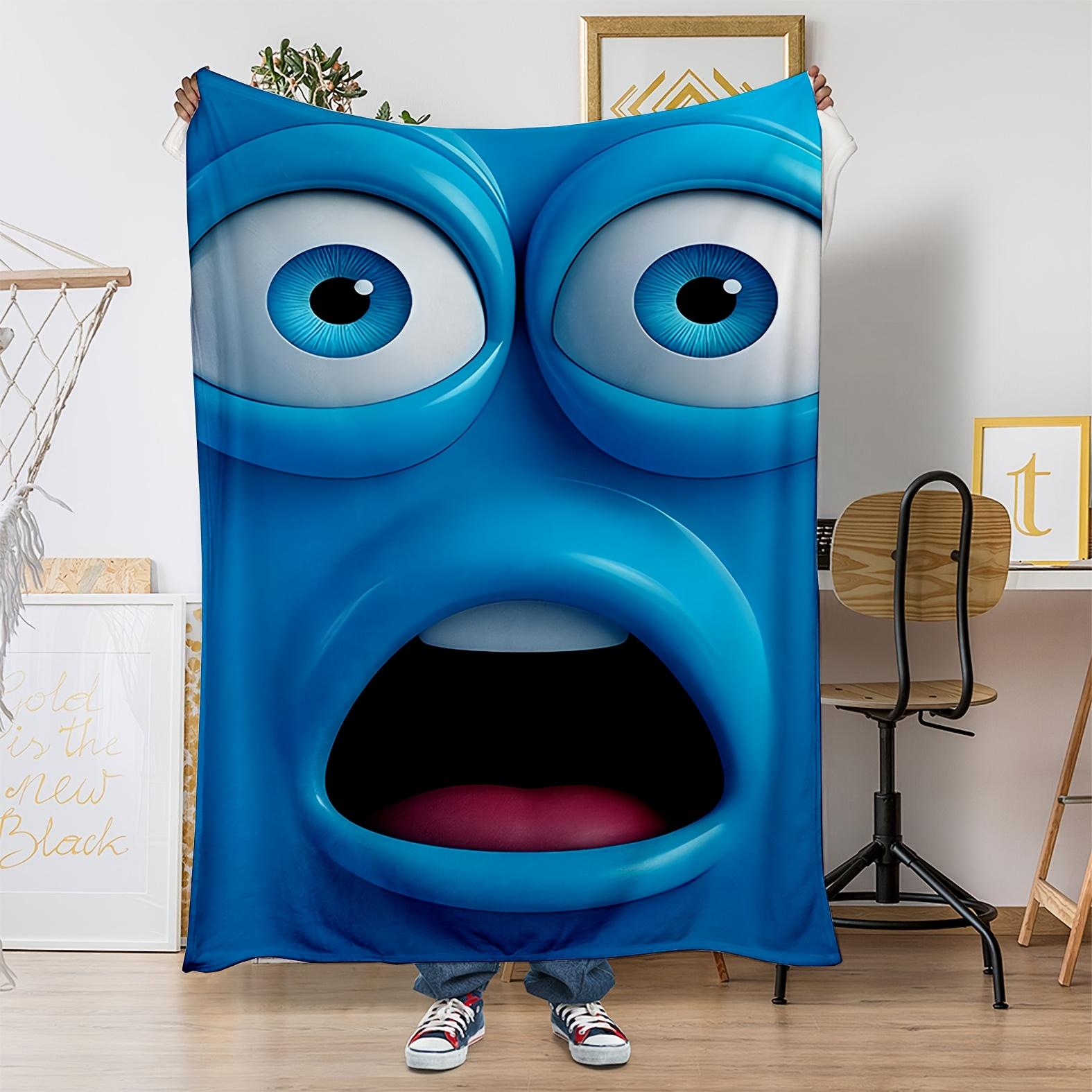 Exaggerated cartoon expression Flannel printed blanket suitable for all seasons suitable for living room office sofa and travel 75x90cm28x39in
Exaggerated cartoon expression Flannel printed blanket suitable for all seasons suitable for living room office sofa and travel 75x90cm28x39in