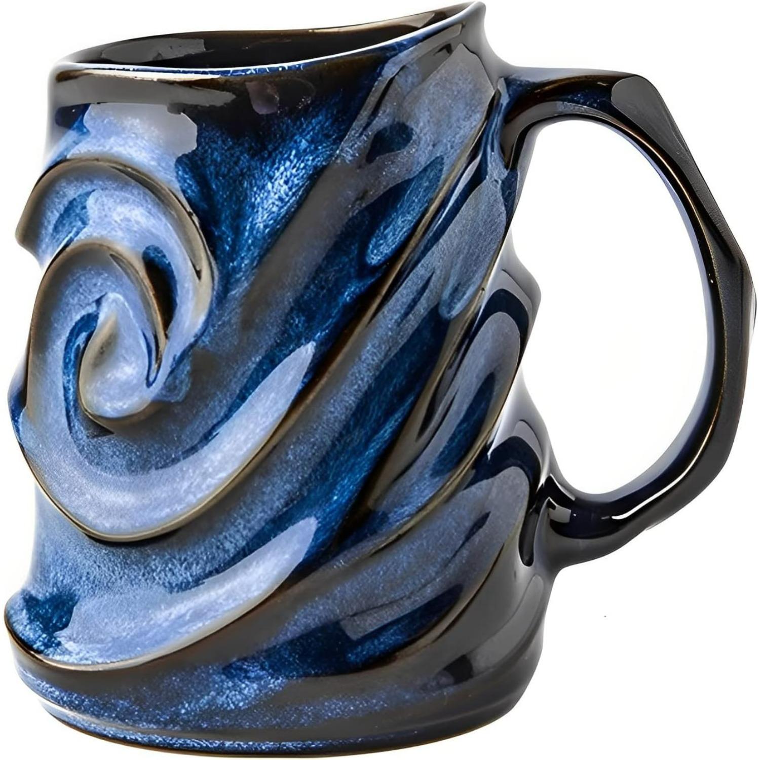 17oz Embossed Face Shape Large-Capacity Ceramic Coffee Mug - Unique Handmade Tea Cup for Office and Home - Microwave and Dishwasher Safe X
17oz Embossed Face Shape Large-Capacity Ceramic Coffee Mug - Unique Handmade Tea Cup for Office and Home - Microwave and Dishwasher Safe X