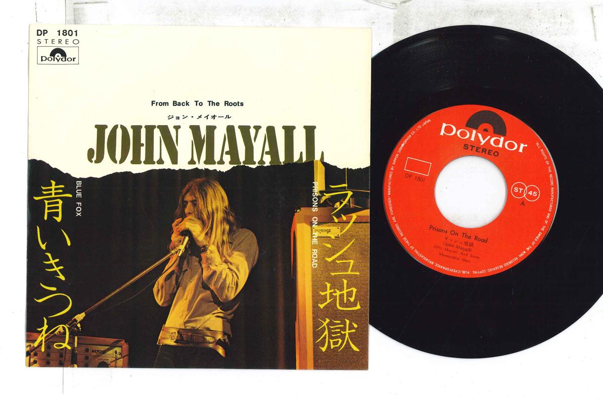 7inch Record JOHN MAYALL Prisons On The Road Blue Fox DP1801 POLYDOR 1971 Japan Blues Used
7inch Record JOHN MAYALL Prisons On The Road Blue Fox DP1801 POLYDOR 1971 Japan Blues Used