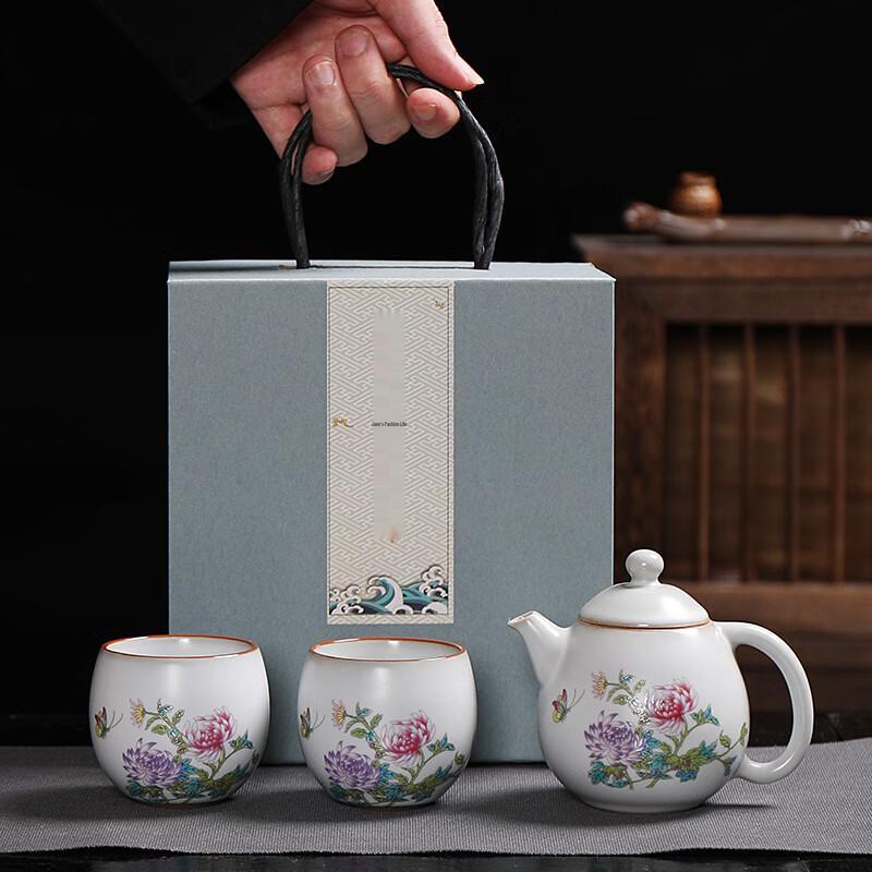 Changqi Bairu Ceramic Travel Tea Set
Changqi Bairu Ceramic Travel Tea Set