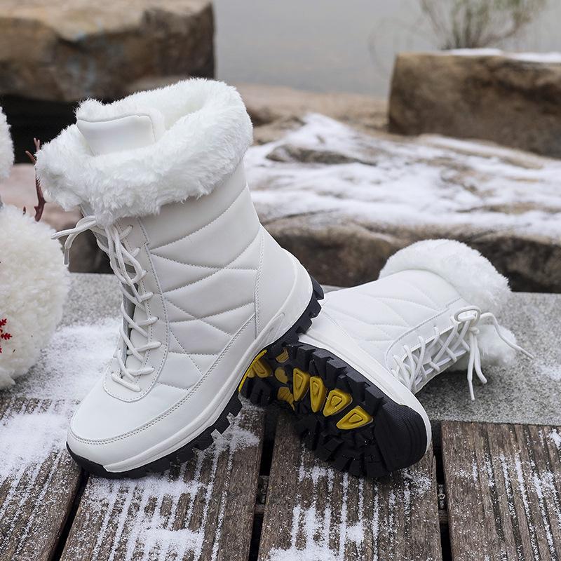 Women s Velvet-Lined Winter Snow Boots with Straps - Mid-Tube, Warm and Thickened for Northeast Travel 37 белый
Women s Velvet-Lined Winter Snow Boots with Straps - Mid-Tube, Warm and Thickened for Northeast Travel 37 белый