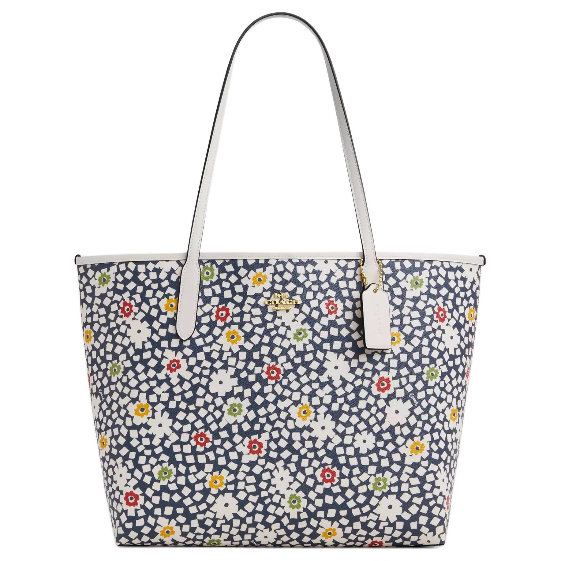 Coach City 33 Floral Print Tote Bag Women Tote Bags Gold Multicolor CBI53-IMY3J Basic Set (Bag+Dust Bag)
Coach City 33 Floral Print Tote Bag Women Tote Bags Gold Multicolor CBI53-IMY3J Basic Set (Bag+Dust Bag)