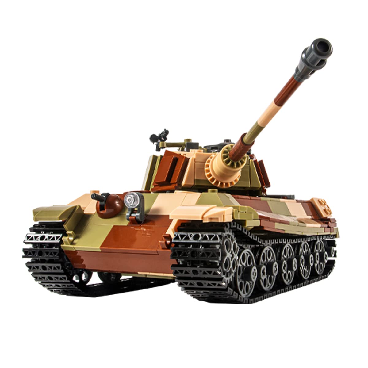 Серія військових танків WW2 King Tiger Building Blocks Kit Jagdtiger Assemble Bricks Modle Набір розвиваючих іграшок для дітей
Серія військових танків WW2 King Tiger Building Blocks Kit Jagdtiger Assemble Bricks Modle Набір розвиваючих іграшок для дітей