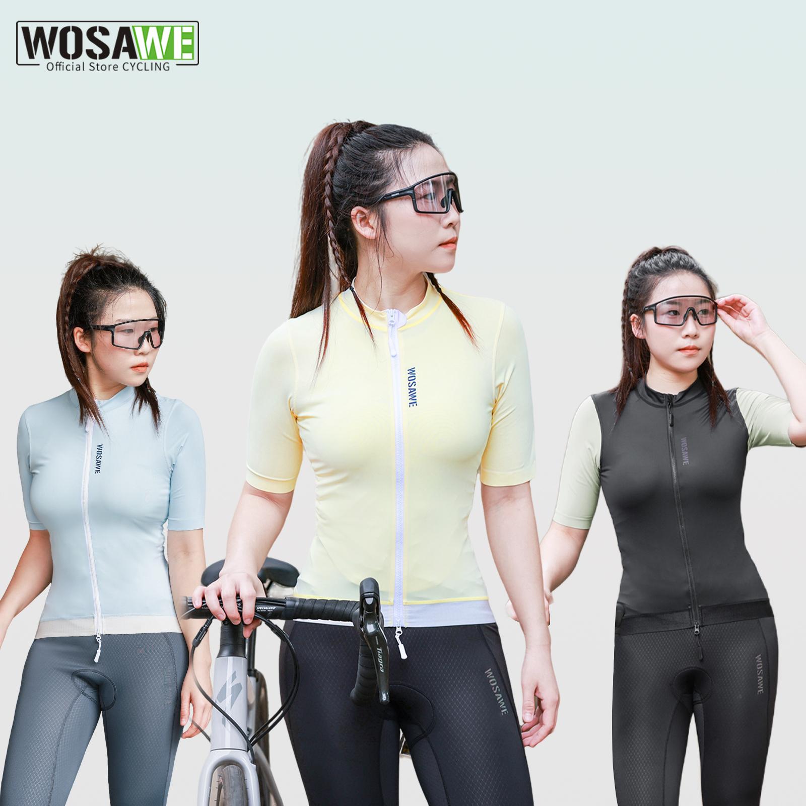 WOSAWE Women s Mountain Bike Sports Fitness Simple Slim Quick Dry Breathable Cycling Short Sleeve Top XS жовтий
WOSAWE Women s Mountain Bike Sports Fitness Simple Slim Quick Dry Breathable Cycling Short Sleeve Top XS жовтий