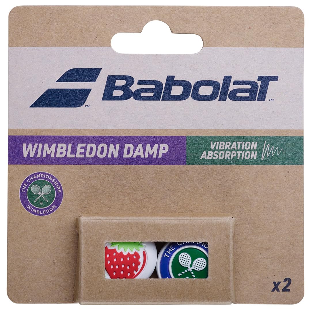 Babolat Tennis Accessories WIMBLEDON DAMPENER 2 Pieces Wimbledon 2024 700129 Anti-Vibration
Babolat Tennis Accessories WIMBLEDON DAMPENER 2 Pieces Wimbledon 2024 700129 Anti-Vibration