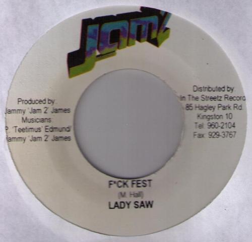 7-дюймовая пластинка LADY SAW - F*ck Fest NONE Jam 2 Records 2004 Ямайка Регги, Ска и Даб Б/У
7-дюймовая пластинка LADY SAW - F*ck Fest NONE Jam 2 Records 2004 Ямайка Регги, Ска и Даб Б/У