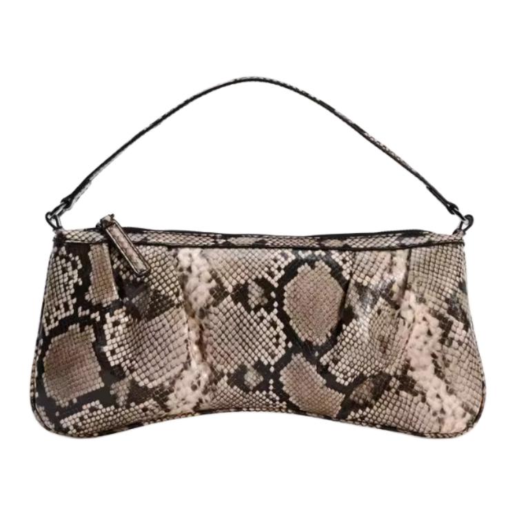 Новая сумка ZARA из искусственной кожи, маленькая женская сумка через плечо с коричневым змеиным принтом 16289410-35 30.0*4.1*13.0CM
Новая сумка ZARA из искусственной кожи, маленькая женская сумка через плечо с коричневым змеиным принтом 16289410-35 30.0*4.1*13.0CM