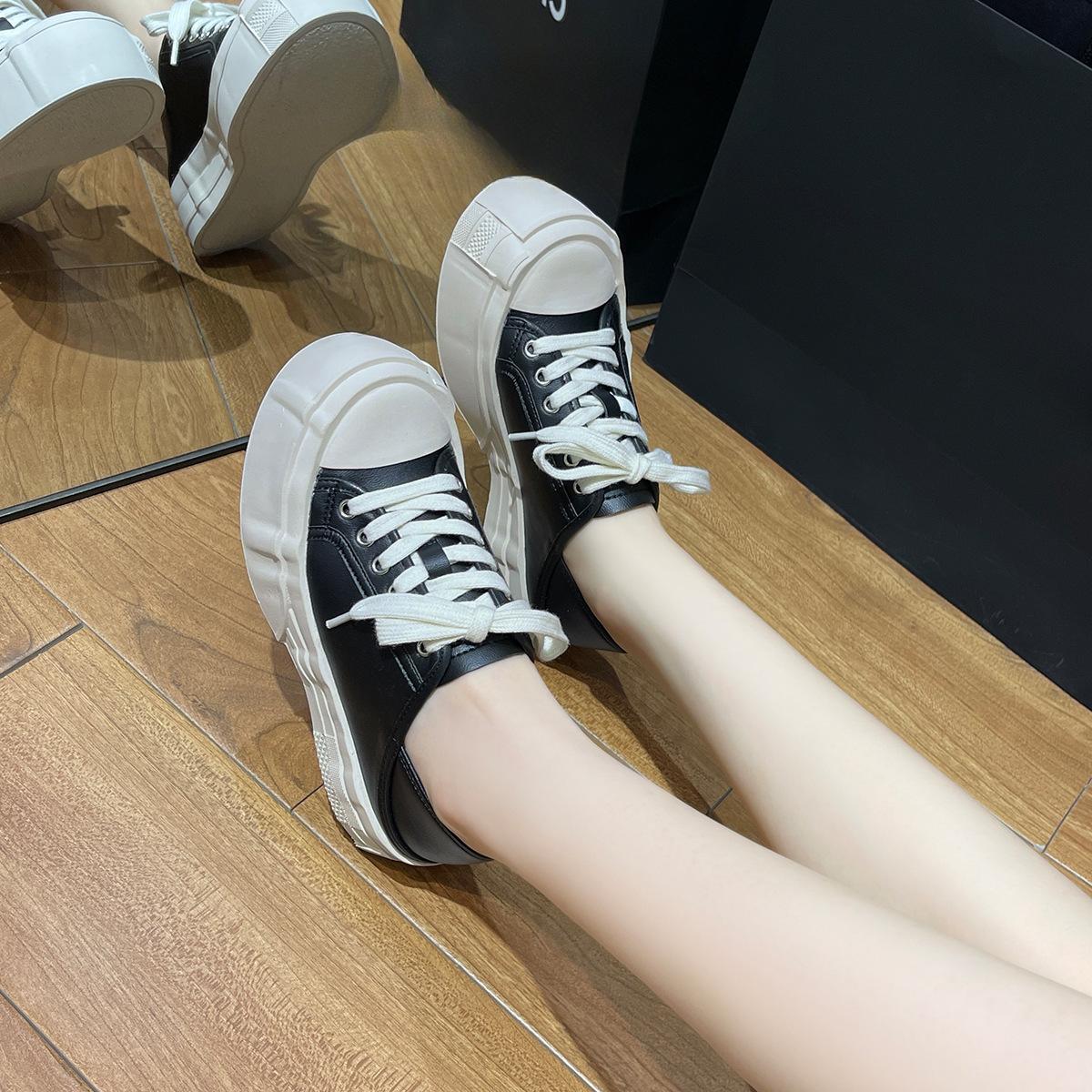 Весна и лето Новые невидимые стельки, увеличивающие рост Niche с круглым носком, на шнуровке, спортивные повседневные туфли Borad, белые туфли на платформе Muffin 40 чёрный
Весна и лето Новые невидимые стельки, увеличивающие рост Niche с круглым носком, на шнуровке, спортивные повседневные туфли Borad, белые туфли на платформе Muffin 40 чёрный