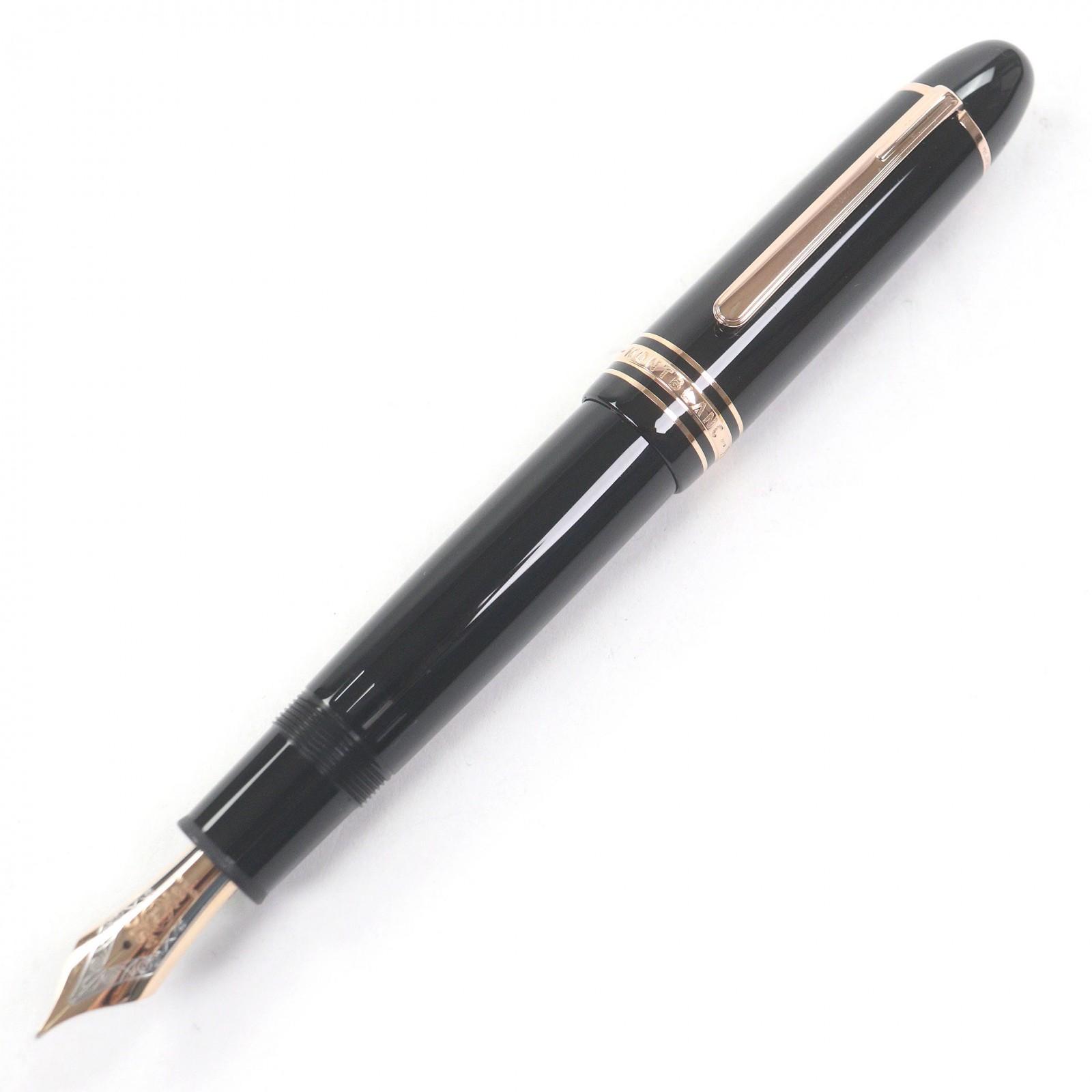 Excellent MONTBLANC fountain pen Meisterstück 149 Cap type black AU750 Used
Excellent MONTBLANC fountain pen Meisterstück 149 Cap type black AU750 Used