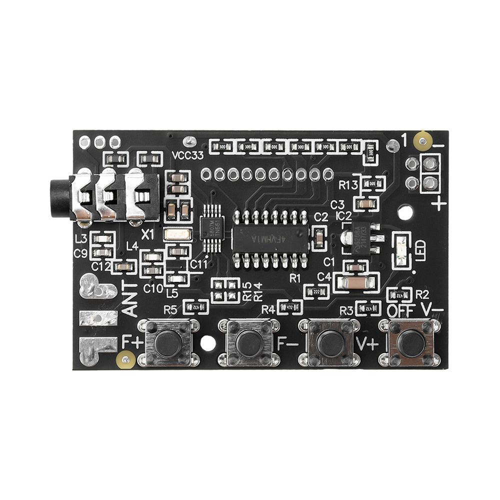 76.0MHZ-108.0MHZ Stereo Fm Receiver Circuit Radio Module Fm Receiver Board DC 3-12V чорний
76.0MHZ-108.0MHZ Stereo Fm Receiver Circuit Radio Module Fm Receiver Board DC 3-12V чорний