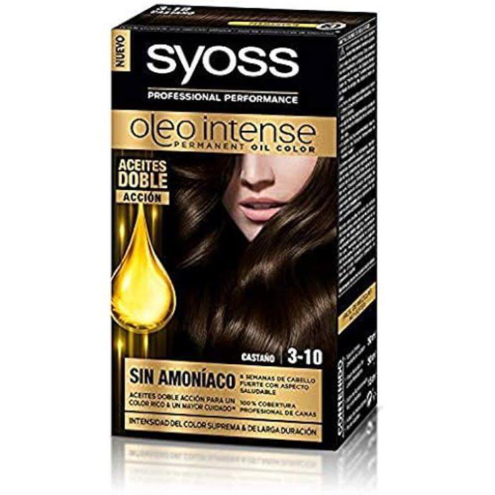Coloration Permanente - Syoss - Oleo - Ton 3-10 Châtain - Sans Ammoniaque - 2 unités
Coloration Permanente - Syoss - Oleo - Ton 3-10 Châtain - Sans Ammoniaque - 2 unités