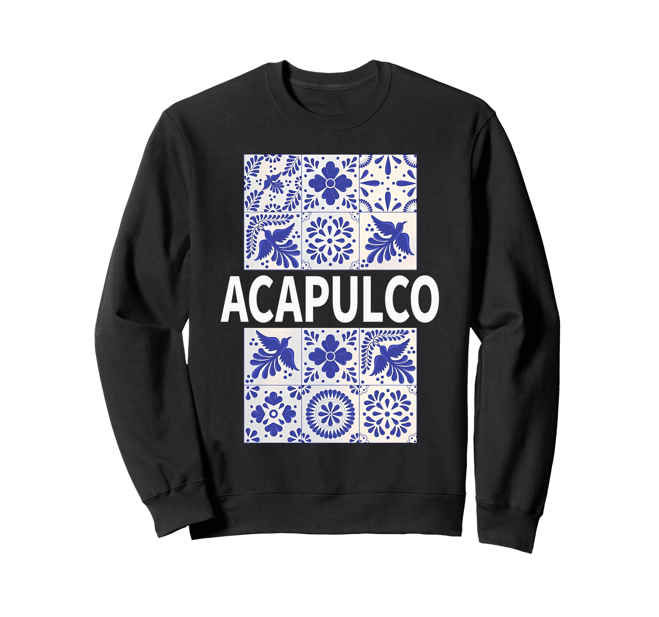 Mexican Aesthetics – Traditional Blue Talavera Tile Art Design Sweatshirt
Mexican Aesthetics – Traditional Blue Talavera Tile Art Design Sweatshirt