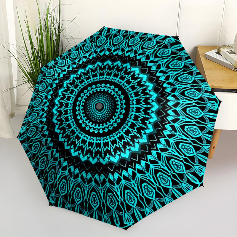 1pc Mandala Pattern Automatic Folding Umbrella. Portable collapsible design, Best birthday festival gift yy250924163
1pc Mandala Pattern Automatic Folding Umbrella. Portable collapsible design, Best birthday festival gift yy250924163