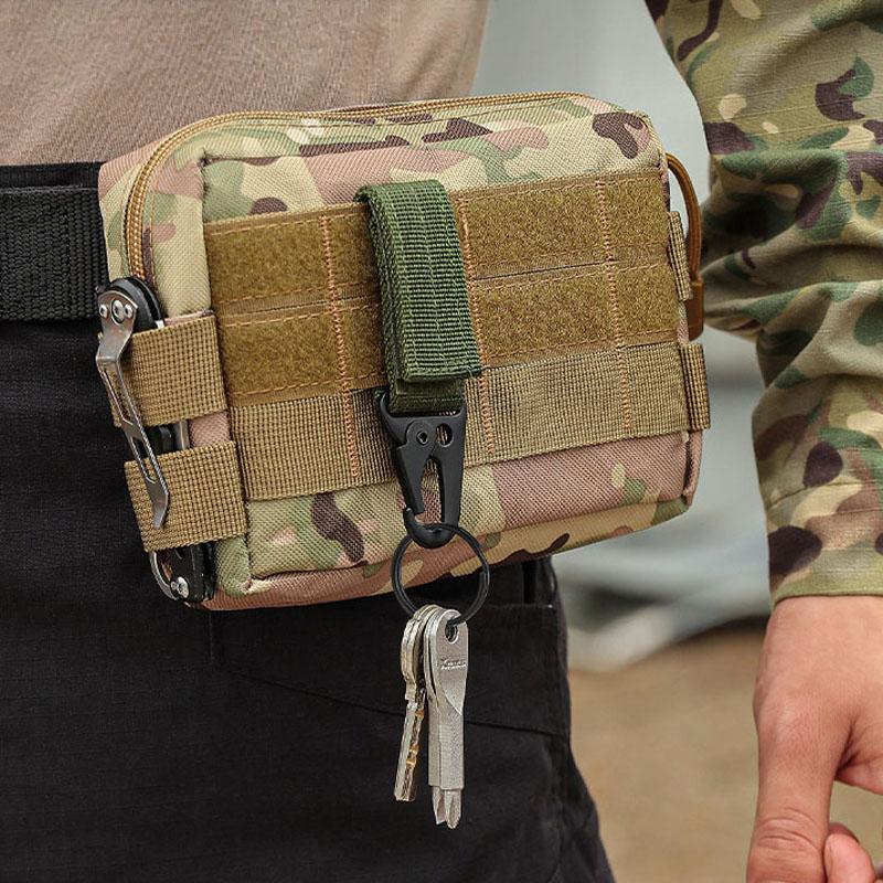 Carabiner High Strength Nylon Key Hook Military Webbing Buckle Hanging System Belt Buckle Hanging Camping Metal Accessories
Carabiner High Strength Nylon Key Hook Military Webbing Buckle Hanging System Belt Buckle Hanging Camping Metal Accessories