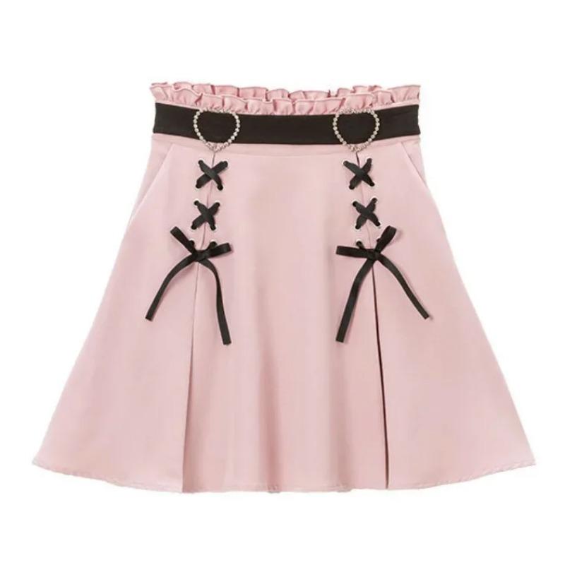 2026 Y2k Aesthetic Harajuku Style Sweet Girl High Waist Mini Bandage Skirt Slim Women Solid Streetwear Gothic Jk Saia Feminina XL рожевий
2026 Y2k Aesthetic Harajuku Style Sweet Girl High Waist Mini Bandage Skirt Slim Women Solid Streetwear Gothic Jk Saia Feminina XL рожевий