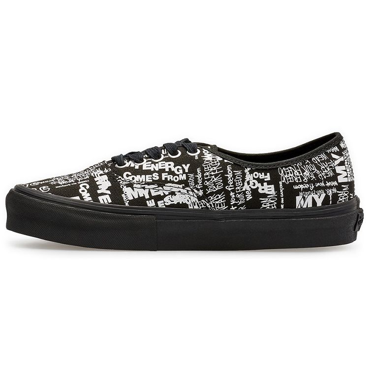 Vans Comme des Garçons x Authentic LX Graffiti — черные кроссовки унисекс, белые VN0A33TASO7
Vans Comme des Garçons x Authentic LX Graffiti — черные кроссовки унисекс, белые VN0A33TASO7