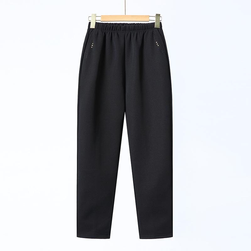 Elastic Waist Straight-Leg Pants for Middle-Aged & Elderly Women - Plus Size Casual Wear for Spring & Autumn L (recommended 85-105 jin) чорний
Elastic Waist Straight-Leg Pants for Middle-Aged & Elderly Women - Plus Size Casual Wear for Spring & Autumn L (recommended 85-105 jin) чорний