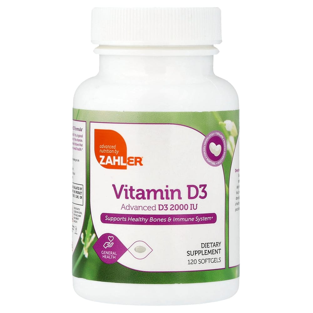 Advanced Vitamin D3 Formula 50mcg (2000 IU) Softgels, 120 Count 120 pcs - 1 ea
Advanced Vitamin D3 Formula 50mcg (2000 IU) Softgels, 120 Count 120 pcs - 1 ea